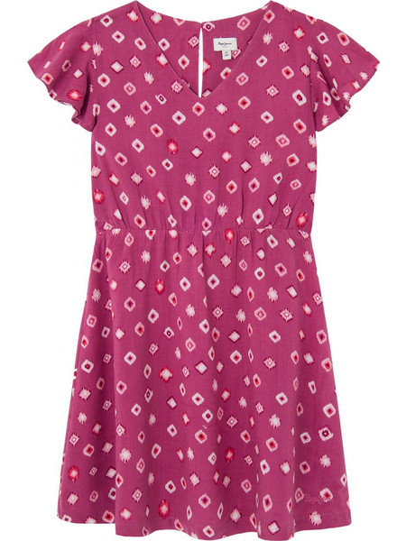 Pepe Jeans Παιδικό Φόρεμα Φούξια PG951666-363