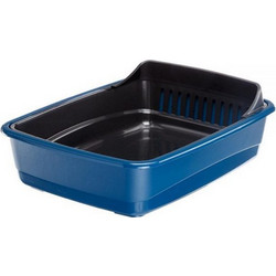 Ferplast Ariel 10 Λεκάνη Γάτας Μπλε Μ46.5xΠ35.5xΥ11.5cm
