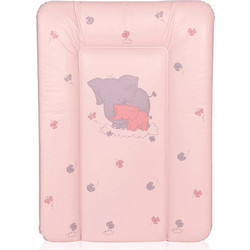 Lorelli Elephants Μαλακή Αλλαξιέρα Μωρού Πλαστική 70x50cm Ροζ