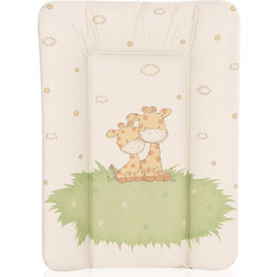 Lorelli Giraffe Μαλακή Αλλαξιέρα Μωρού Πλαστική 70x50cm Λευκή Πράσινη