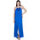 AGGEL Maxi Καλοκαιρινό Βραδινό Φόρεμα Royal Blue SS43072KF-1073