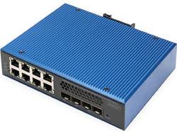 Digitus DN-651161 Managed L3 Switch με 8 Θύρες Ethernet 1000Mbps και 4 SFP θύρες
