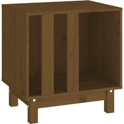 vidaXL Σπιτάκι Σκύλου Ξύλινο Καφέ 50x40x52cm