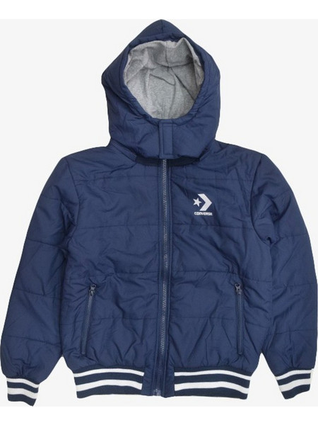 Converse Αθλητικό Παιδικό Μπουφάν Χειμωνιάτικο Bomber Navy Μπλε 1087865-0011