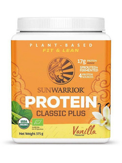 Sunwarrior Classic Plus Unflavored Πρωτεΐνη Χωρίς Γλουτένη & Λακτόζη 375gr