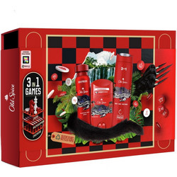 Old Spice Gamebox Deodorant Stick 50ml + Deodorant Spray 150ml + Night Panther Shower Gel 250ml + 3 Board Games