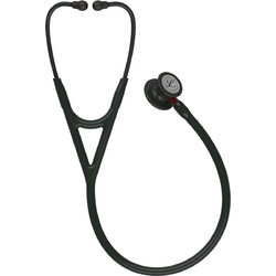 3M Littmann Cardiology IV Παιδιατρικό Καρδιολογικό Στηθοσκόπιο Non Chill με Διπλό Κώδωνα Black Red 6200