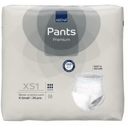 Abena Pants XS1 Πάνες Βρακάκι Ακράτειας 6 Σταγόνες 24τμχ