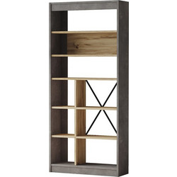 Klikareto Viana Βιβλιοθήκη 76x25x170cm 100-03634