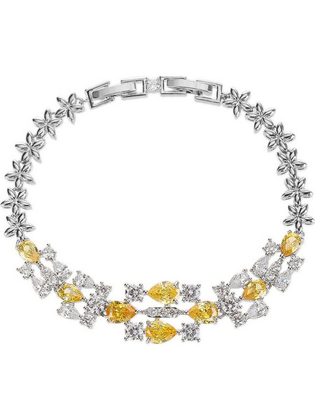 Chrysothemiss Victoria Γυναικείο Βραχιόλι Xρυσό & Ασημί CMISS-BRAC-758-Y
