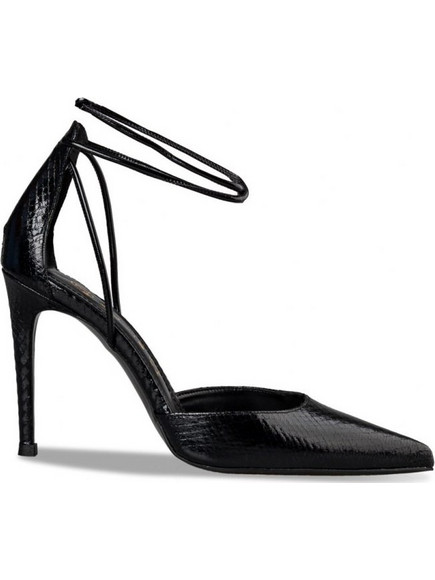 Envie Shoes Γόβες με Τακούνι Στιλέτο & Λουράκι Μαύρες E02-18060-34