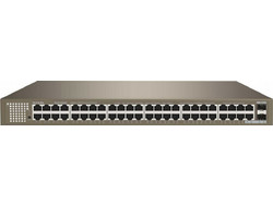 Tenda TEG1050F Unmanaged L2 Switch με 48 Θύρες Ethernet 1000Mbps και 2 SFP θύρες