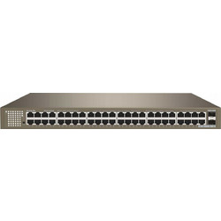 Tenda TEG1050F Unmanaged L2 Switch με 48 Θύρες Ethernet 1000Mbps και 2 SFP θύρες