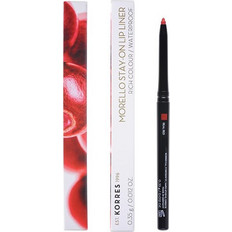 Korres Morello Stay-On 02 Real Red Μηχανικό Αδιάβροχo Lip Liner 0.35gr