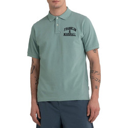 Franklin & Marshall Ανδρική Μπλούζα Polo Κοντομάνικη Πράσινο Mint JM6010.000.3005P01.123