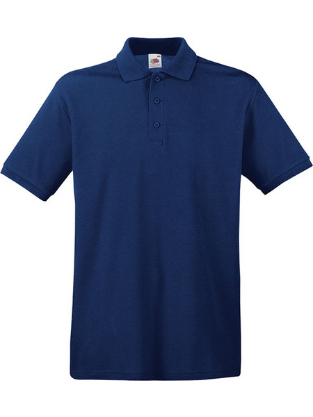 Fruit of The Loom Ανδρική Μπλούζα Polo Κοντομάνικη Μπλε 63-218-0