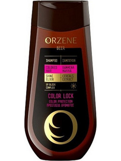 Orzene Beer Color Lock Σαμπουάν για Προστασία Χρώματος & Επανόρθωση για Βαμμένα Μαλλιά 250ml