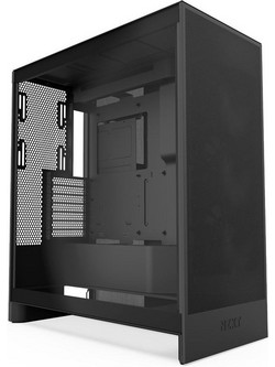 NZXT H7 Flow 2024 Black Gaming Midi Tower Κουτί Υπολογιστή με Πλαϊνό Παράθυρο