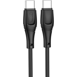 XO NB-Q239B USB-C to USB-C 60W 1m Black XO-NB239B-BK