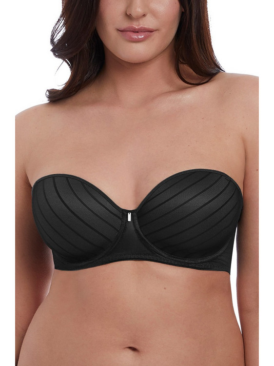 Freya Σουτιέν Strapless με Ελαφριά Ενίσχυση με Μπανέλα Μαύρο AA3163