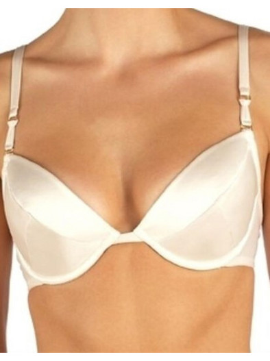 Gossard Σουτιέν για Βαθύ Ντεκολτέ Push Up με Μπανέλα Εκρού 4621