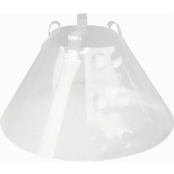 KVP Betsy Κολάρο Σκύλου Προστατευτικό Διαφανές 40x63-78cm
