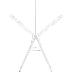 Brabantia Hangon Fresh White Πτυσσόμενη Απλώστρα Ρούχων Δαπέδου Μεταλλική 66.4x6.2x98.9cm με Μήκος Απλώματος 25m