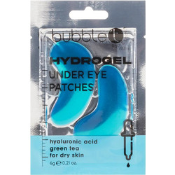 Bubble T Hydrogel Hyaluronic Acid & Green Tea Under Eye Patches 2τμχ
