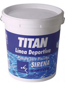 Titan Sirena Χρώμα Πισίνας Μπλε 4lt