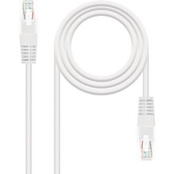 Nanocable U/UTP Cat.6 Καλώδιο Δικτύου Ethernet 3m White 10.20.0403-W