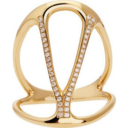 Very Gavello Divina Γυναικείο Δαχτυλίδι από Ροζ Χρυσό 18K με Διαμάντι 18KA1856-1