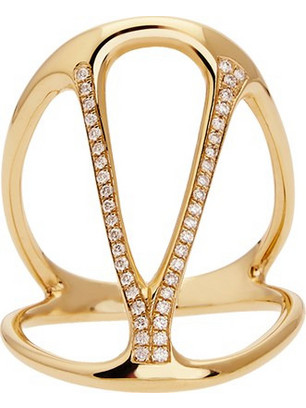 Very Gavello Divina Γυναικείο Δαχτυλίδι από Ροζ Χρυσό 18K με Διαμάντι 18KA1856-1