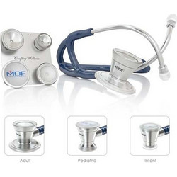 MDF Instruments ProCardial Βρεφικό Παιδιατρικό Καρδιολογικό Στηθοσκόπιο με Διπλό Κώδωνα Titanium Navy Blue