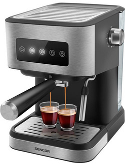 Sencor SES 4020SS Μηχανή Espresso 1050W 20bar