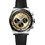 Longines Conquest Ανδρικό Ρολόι Χρονογράφος Αυτόματο με Μαύρο Καουτσούκ Λουράκι L3.835.4.32.9