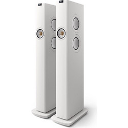 KEF LS60 Αυτοενισχυόμενα Ηχεία με Wi-Fi & Bluetooth 700W Λευκά (Ζεύγος)