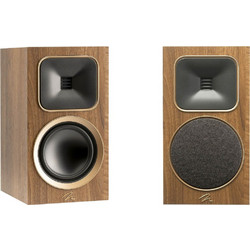 Martin Logan Motion Foundation B1 Ζεύγος Ηχείων Hi-Fi Βιβλιοθήκης 100W 2 Δρόμων Walnut