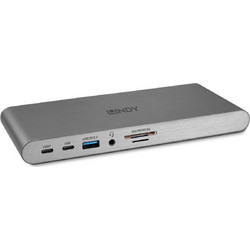 Lindy USB-C Docking Station με DisplayPort / HDMI 4K PD Ethernet