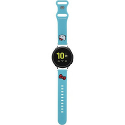 Hello Kitty Head Λουράκι Σιλικόνης Blue (Universal 20mm)
