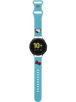 Hello Kitty Head Λουράκι Σιλικόνης Blue (Universal 20mm)