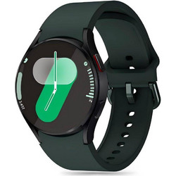 Tech-Protect Silicone Λουράκι Σιλικόνης Olive Green (Samsung Galaxy Watch 4 / 5 / 5 Pro / 6 / 7 / FE)