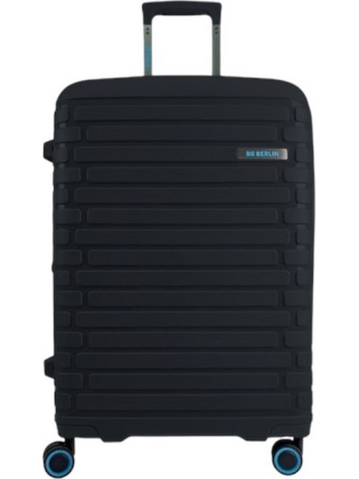 BG Berlin Soda BG003/24 Βαλίτσα Μεσαία 66x48x26cm με 4 Ρόδες Μαύρη