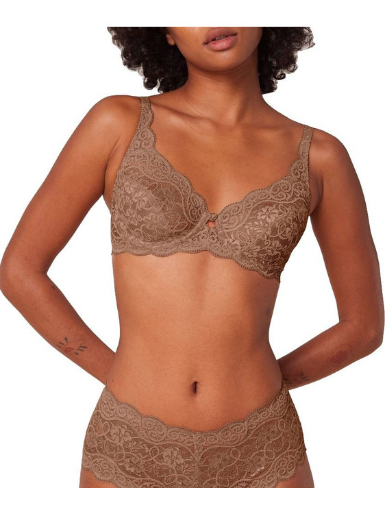 Triumph Amourette Bralette με Ελαφριά Ενίσχυση με Μπανέλα Ταμπά 10166797-6403