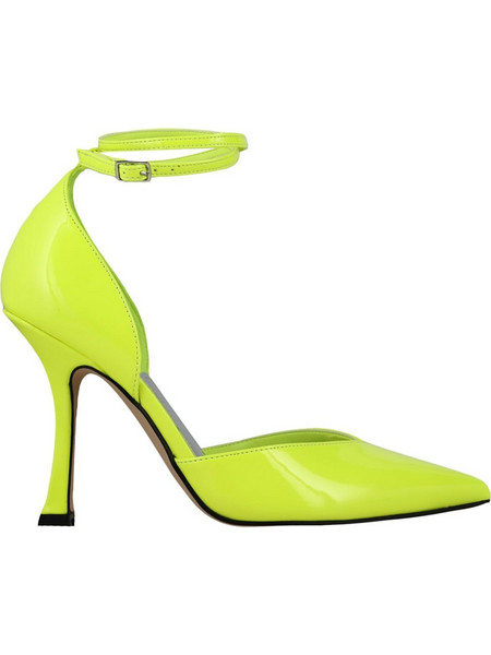 Nine West Γόβες Λουστρίνι με Τακούνι Στιλέτο & Λουράκι Lime FRENDS301-310