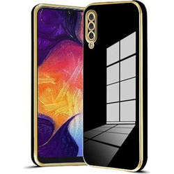 Bodycell Gold Plated Back Cover Black (Samsung Galaxy A50)