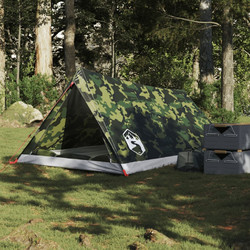 vidaXL Σκηνή Camping Τριγωνική 2 Ατόμων 212x132x90cm 4009626