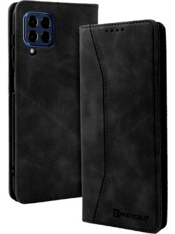 Bodycell Pu Leather Book Black (Samsung Galaxy M33)