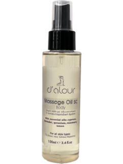 d'alour Sc Λάδι Μασάζ 100ml