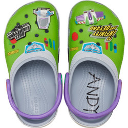Crocs Παιδικά Παπούτσια Θαλάσσης για Αγόρι Ανατομικά Πράσινα Γκρι 20985-60ID