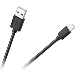 Cabletech USB-A to Lightning Cable 1m Black KPO3946